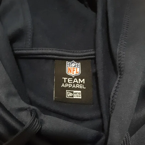 New. New Era Mens New England Patriots Combine Offside Navy Hoodie. Size Medium. - Picture 6 of 7